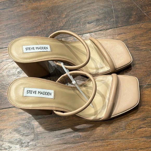 NEW! Steve Madden Natural Polly Sandal - Size 9.5 - Picture 11 of 16